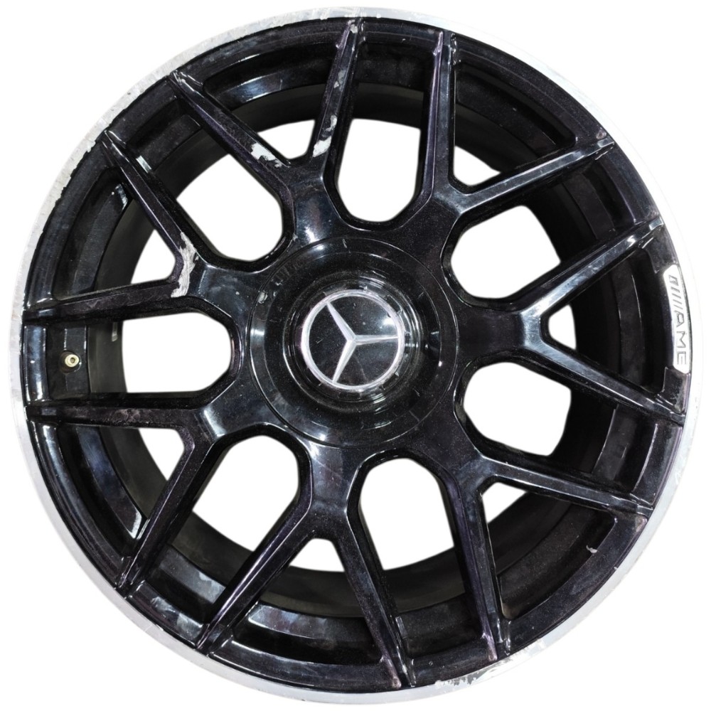Roda Aro 18 5×112 Mercedes C230 C200 C180 2004 2005 Detalhe Preto