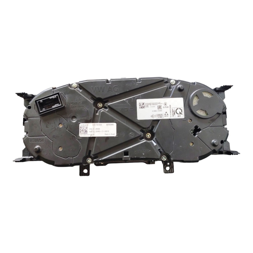 Kit code módulo injeção Vw polo 1.6 16v msi manual 2018 2019 5