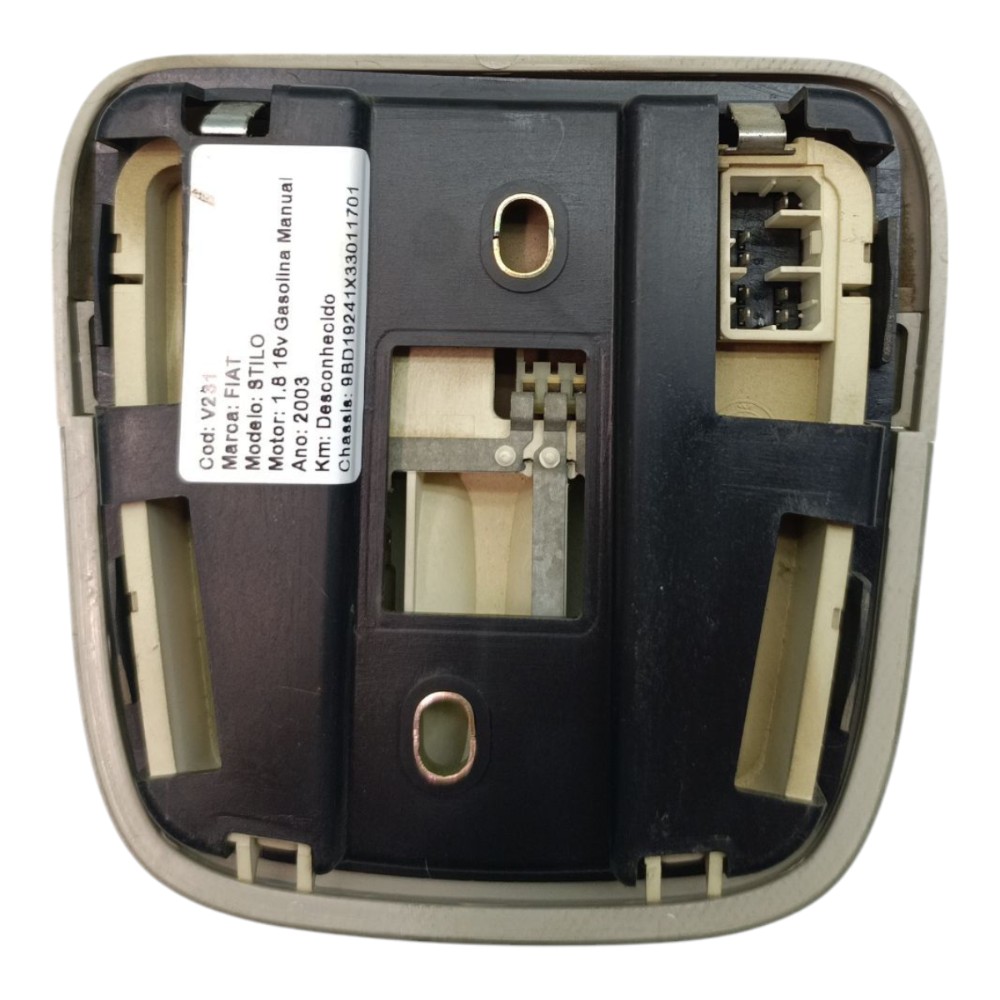Luz Teto Cortesia Traseira Fiat Stilo 2003 2004 2005 2006 07 4