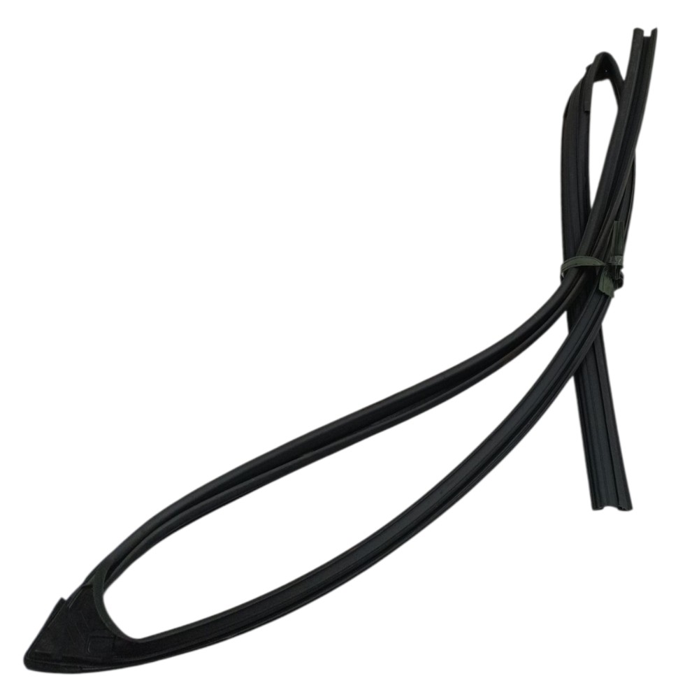 Borracha Quadro Vidro Dianteiro Direito Chery Tiggo 5x 2025 Preto 4