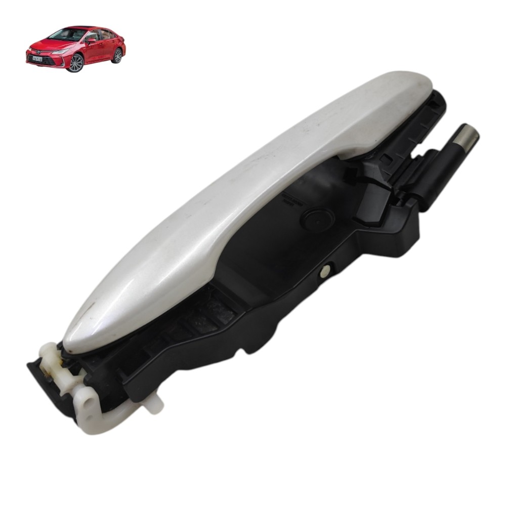 Maçaneta Externa Traseira Direita Toyota Corolla 2021 2022 Branco Traseira