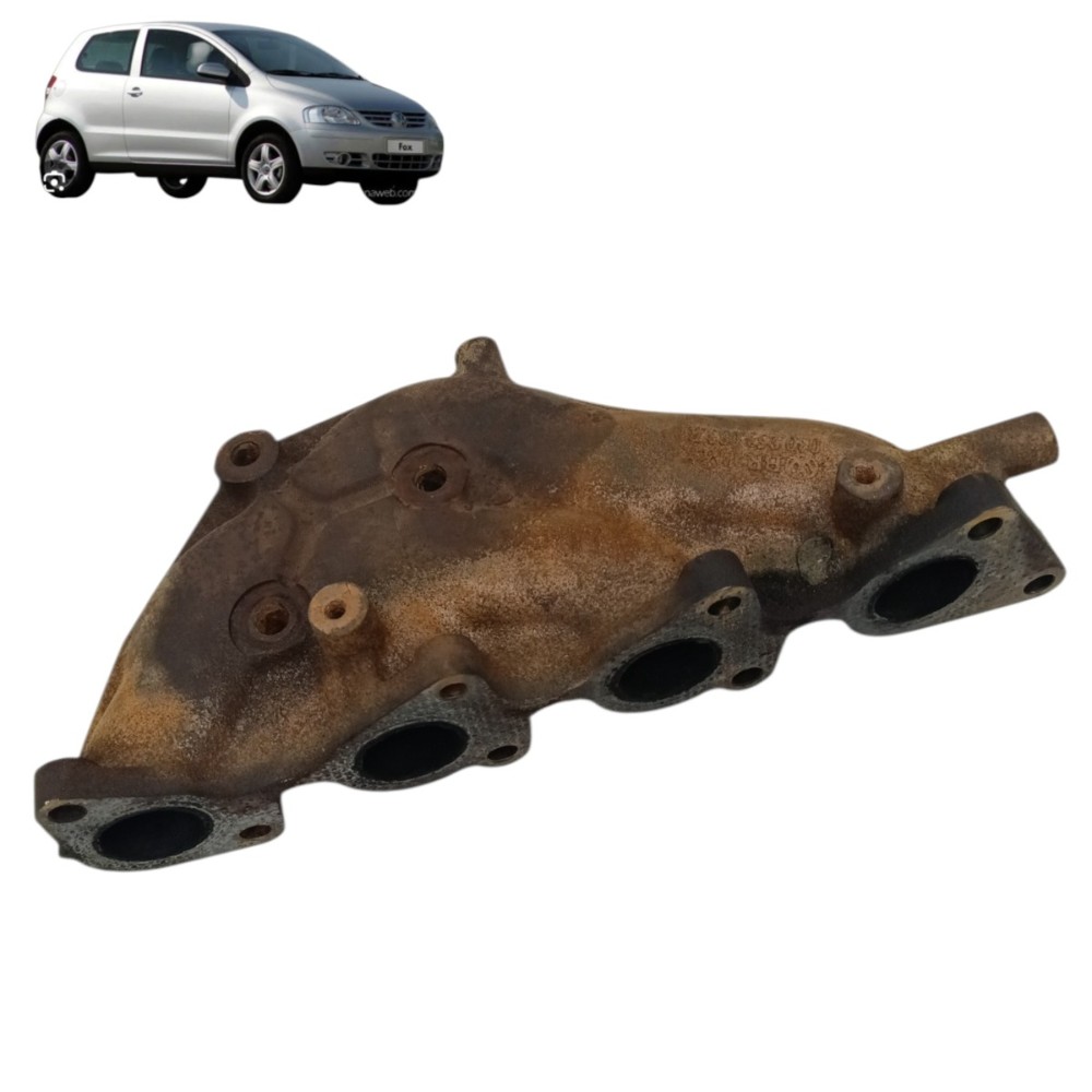 Coletor escapamento vw fox 1.0 2003 até 2007