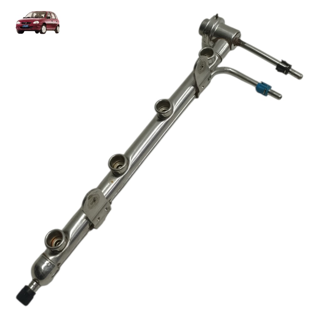 Flauta bico injetor GM Corsa 1.0 8V gasolina 2001 2000 1999 1