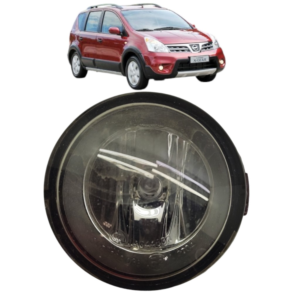 Farol Milha Sem Lado Nissan Livina 2011 2012 2013 2014 Transparente 1