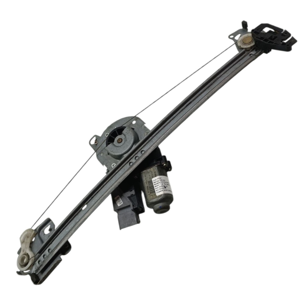 Motor Máquina Vidro Dianteira Esquerda Citroën C3 2005 2006 4