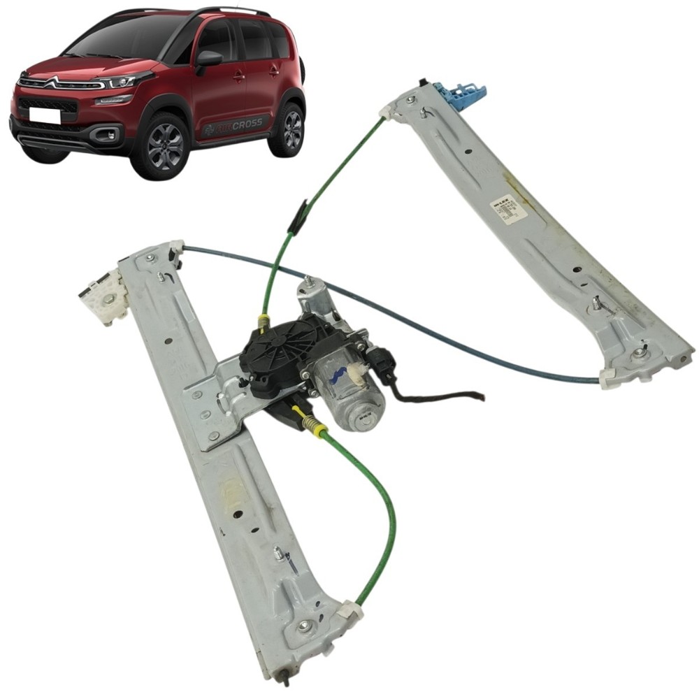 Máquina vidro dianteira direita Citroen Aircross 2017 2018