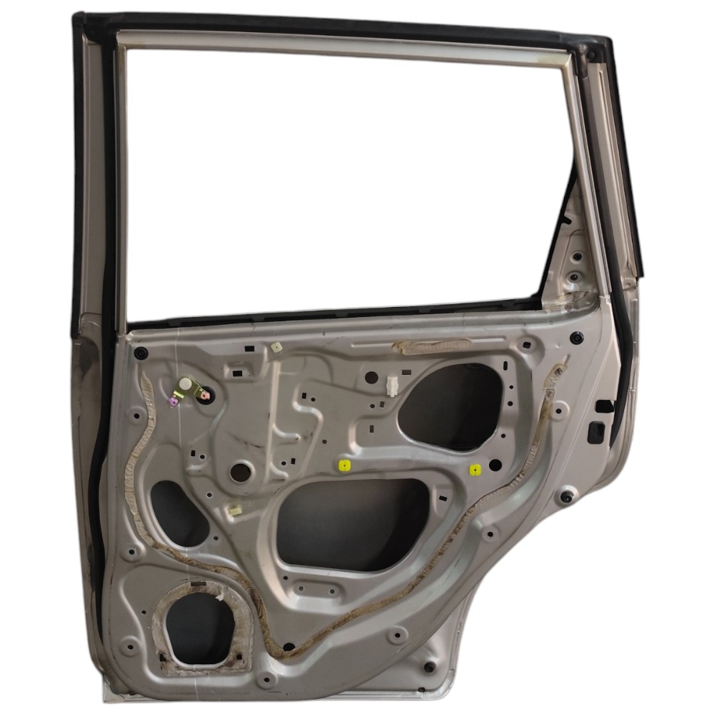 Porta Traseira Direita Honda Fit 2003 2004 2005 2006 2007 08 Traseira Direito Prata 4