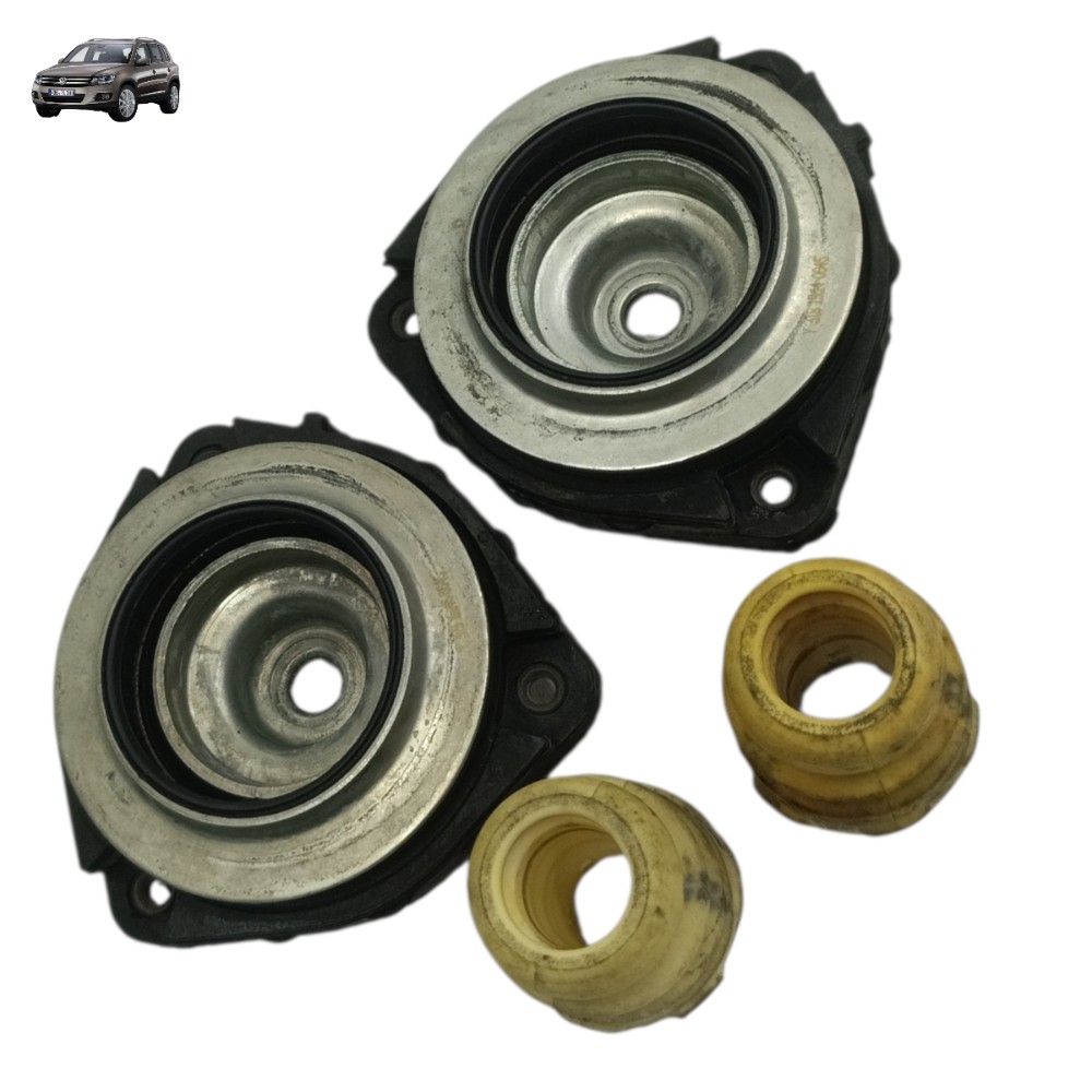 Par batente superior amortecedor dianteiro vw tiguan 2012 13 1