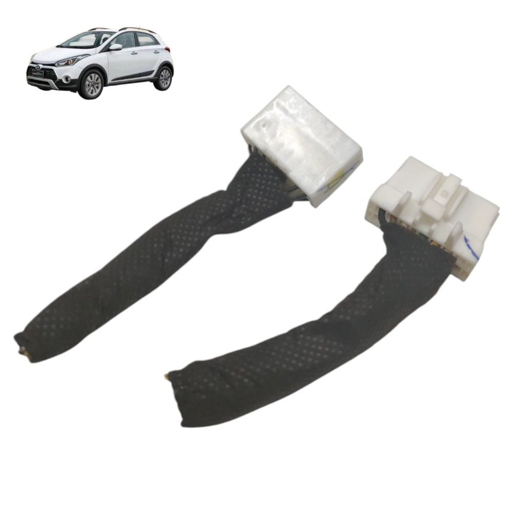 Par plug conector chave seta limpador Hyundai HB20X 2020 21 1