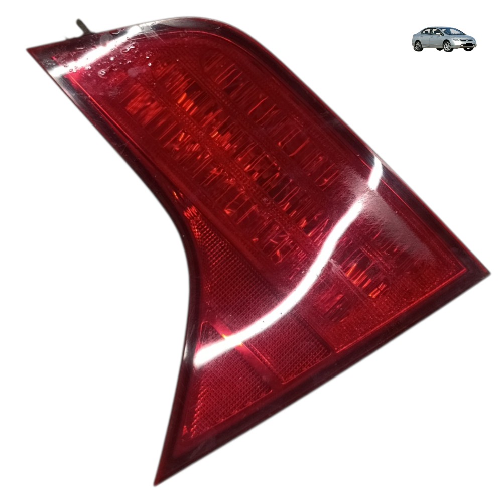 Lanterna Direita Porta Mala Honda Civic 2007 2008 2009 Direito/passageiro Vermelho 1