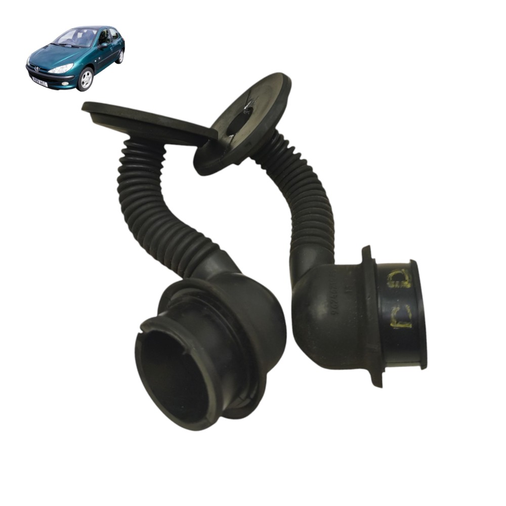 Par coifa passa fio porta dianteira Peugeot 206 2001 2002 03 1