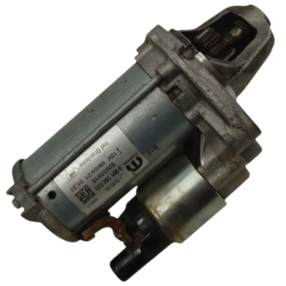 Motor Partida Arranque Fiat Argo Cronos 1.0 3cc 2022 2021 20 4