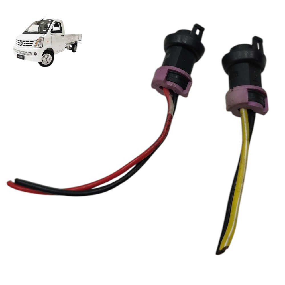 Par plug conector motor ventoinha Effa 1.3 v21 v22 v25 2023 1