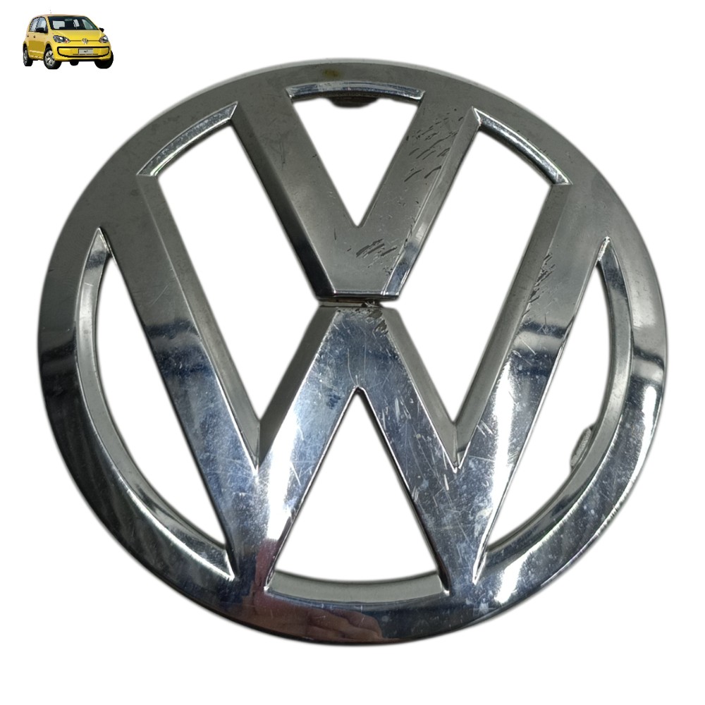 Emblema parachoque dianteiro VW up 2015 2016 2017 155mm 1