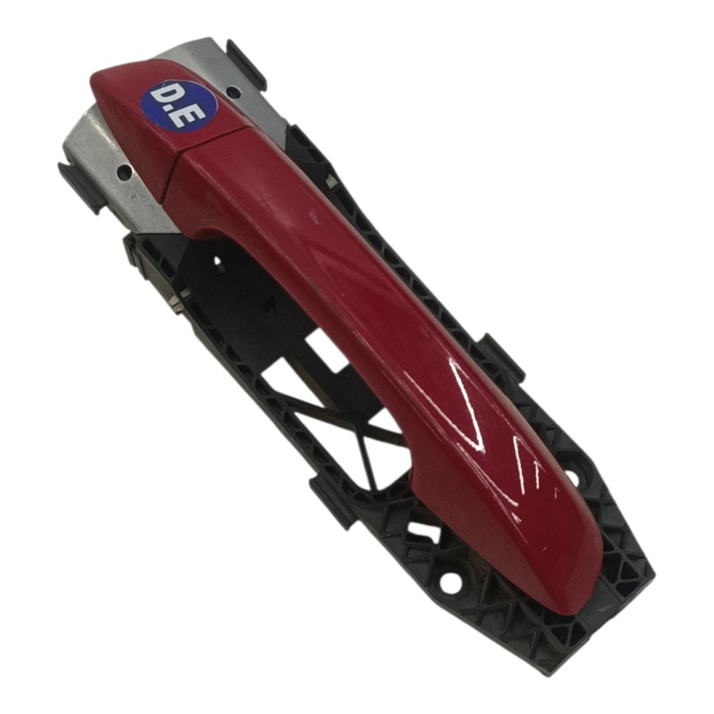 Maçaneta Externa Dianteira Esquerda Vw Polo 2019 2020 Vermelho Dianteira