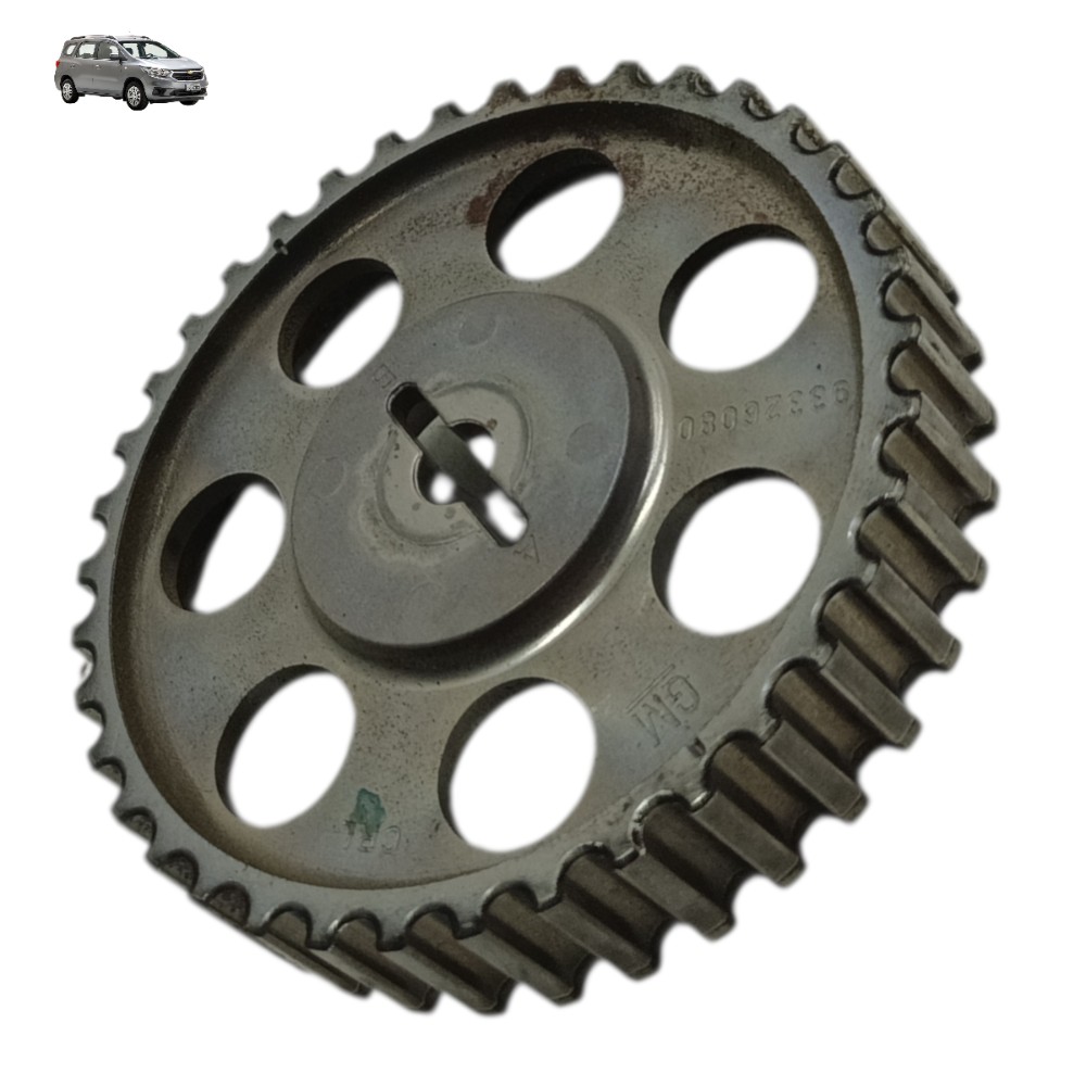 Polia comando válvula GM Spin Cobalt Onix Prisma 93326080