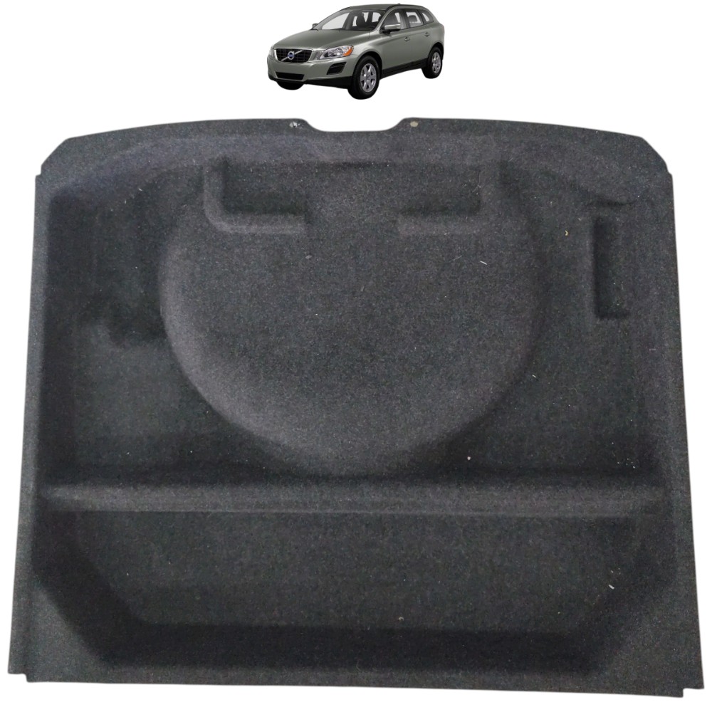 Carpete assoalho estepe Volvo XC60 2009 2010 2011 2012 1