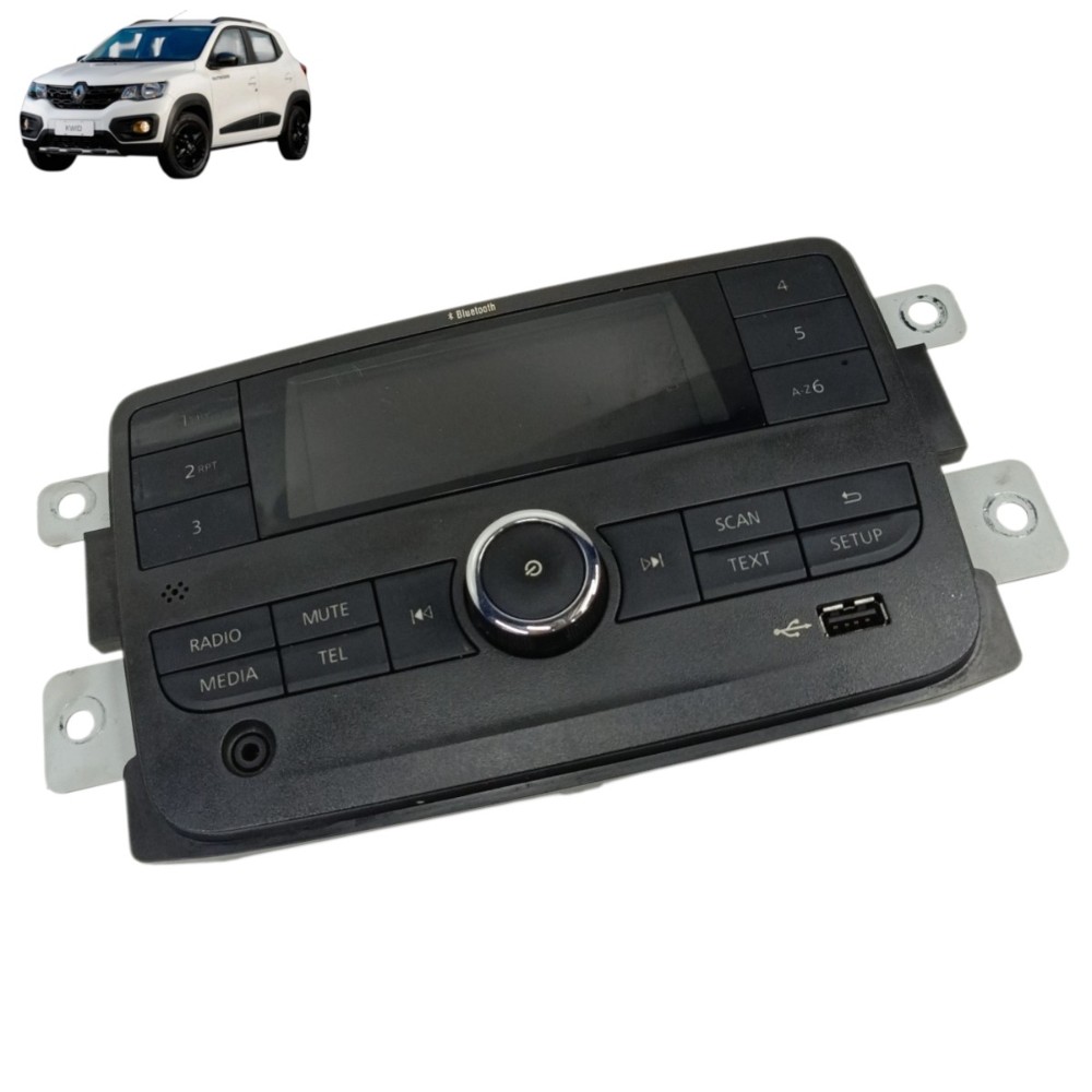 Rádio Bluetooth Usb Renault Kwid 2017 2018 2019 2020 2021