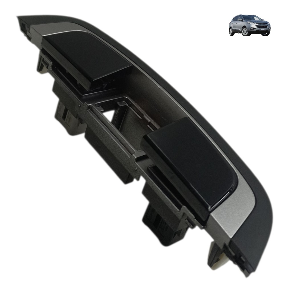 Moldura botão pisca alerta Hyundai ix35 2015 2016 2017 2018 1