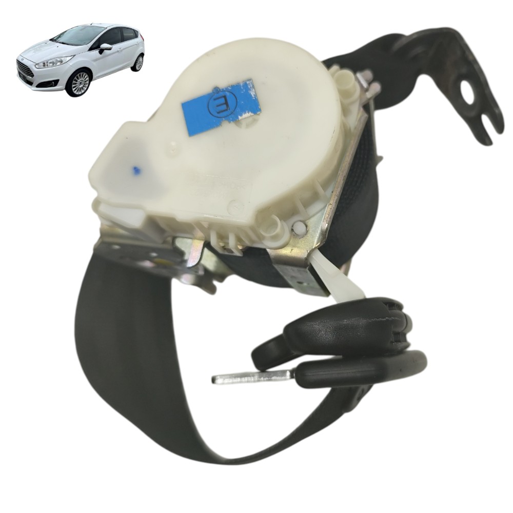 Cinto segurança traseiro esquerdo Ford New Fiesta 2014 2015