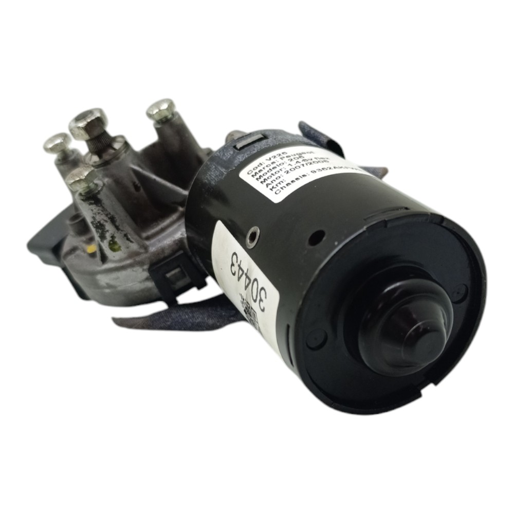 Motor Limpador Parabrisa Peugeot 206 2006 2007 2008 2009 10 2