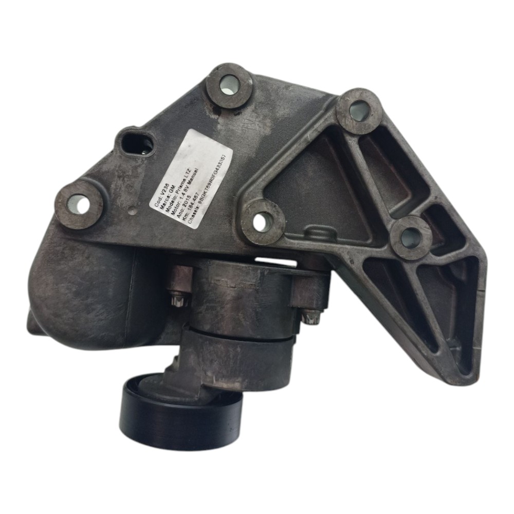 Suporte Compressor Com Tensor Esticador Gm Prisma Onix 2015 3