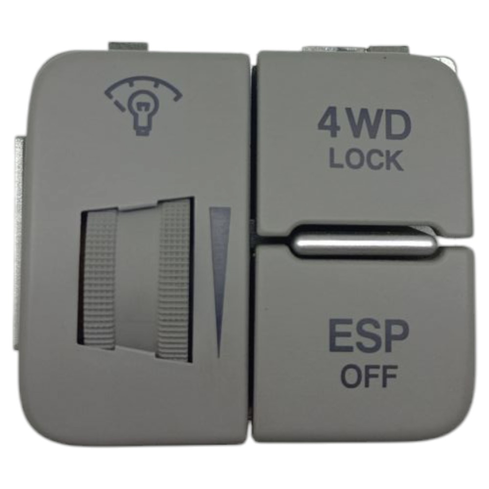 Botão Luz Painel E Off 4wd Esp Hyundai Veracruz 2008 2009 10 2