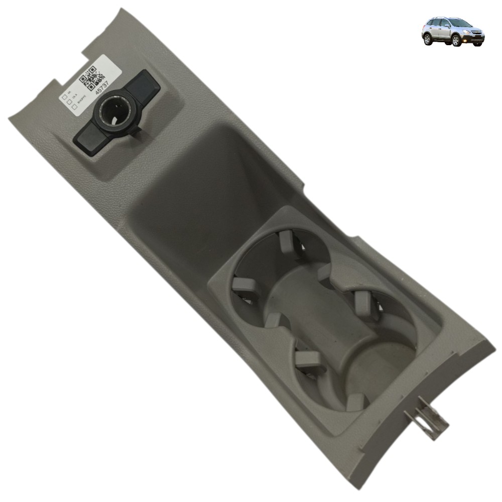 Porta Copos Console Central Gm Captiva 2010 2011 12 Detalhe – Cinz 1