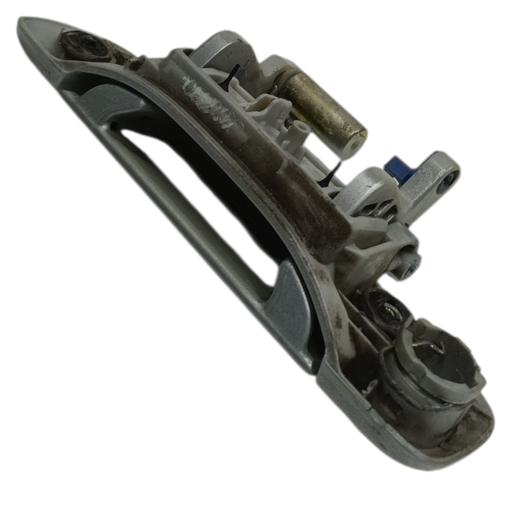 Maçaneta Externa Dianteira Direita Honda Fit 2004 2005 2006 Prata Dianteira 4