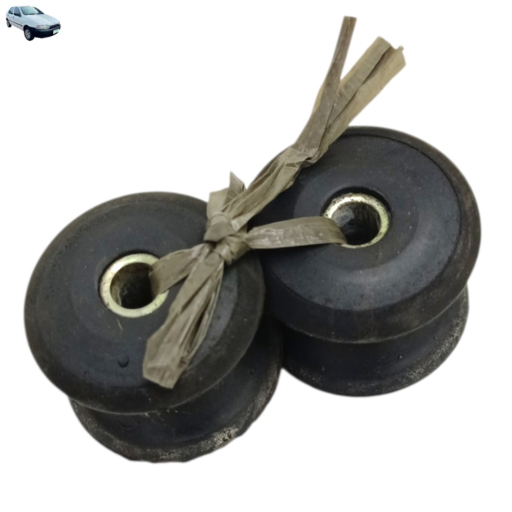 Par coxim borracha amortecedor traseiro fiat palio 1999 2000