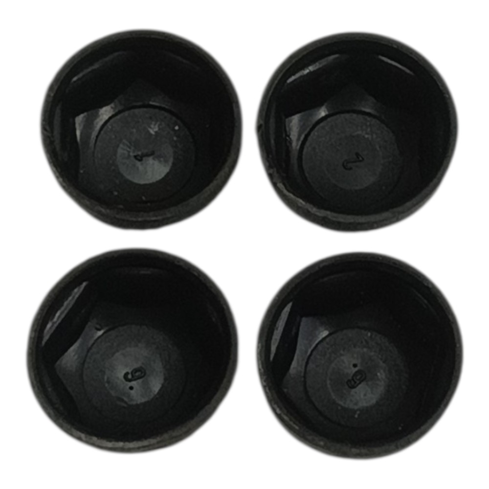Jogo Tampa Capa Parafuso Mercedes C230 2003 2004 20x11mm Preto 3