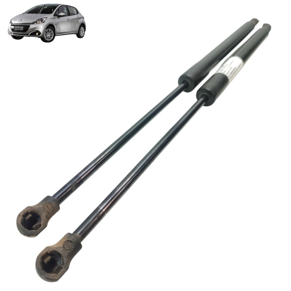 Par Amortecedor Tampa Traseira Peugeot 308 2011 2012 2013 1