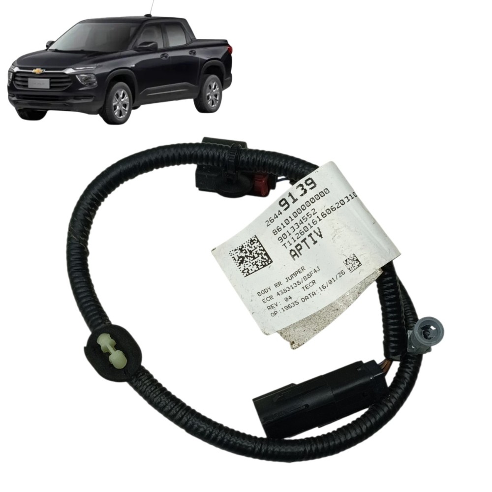 Chicote Plug Conector Lanterna Gm Montana 2025 2026