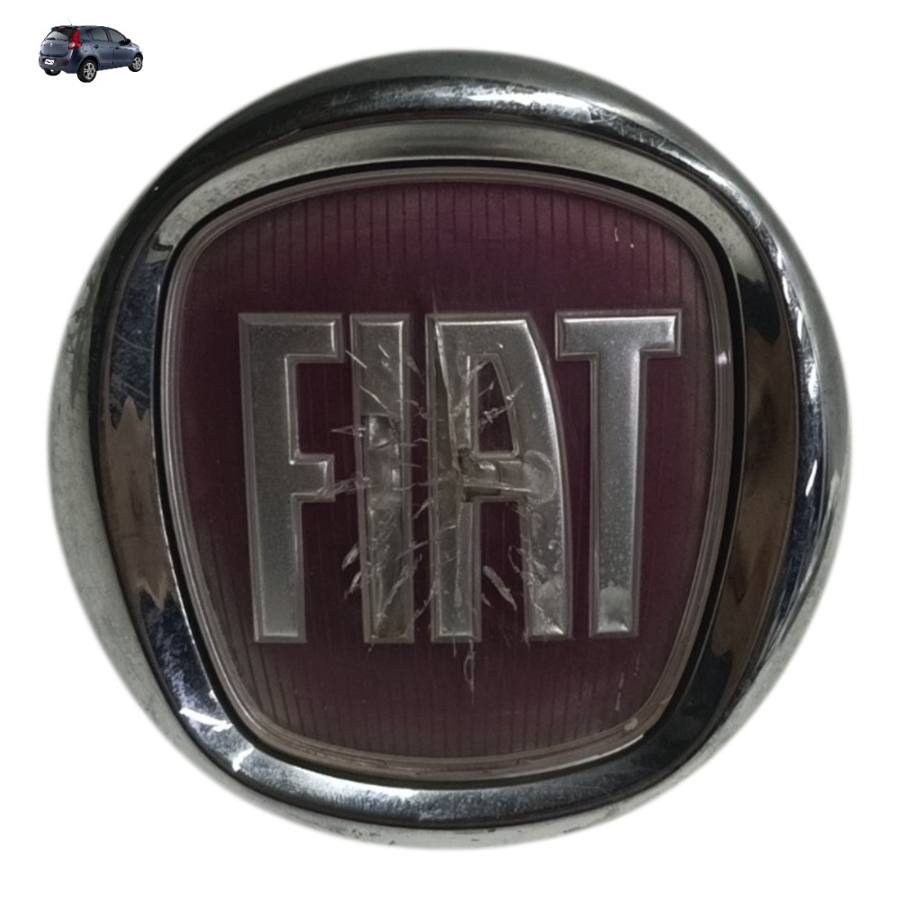 Botão emblema tampa traseira fiat palio attractive 2013 2014