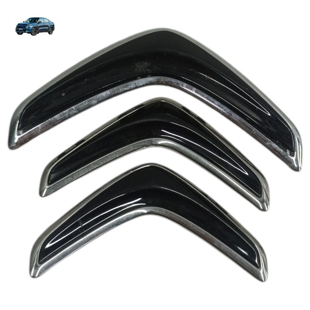 Emblema Tampa Traseira Citroen Basalt 2025 2024 Preto 1
