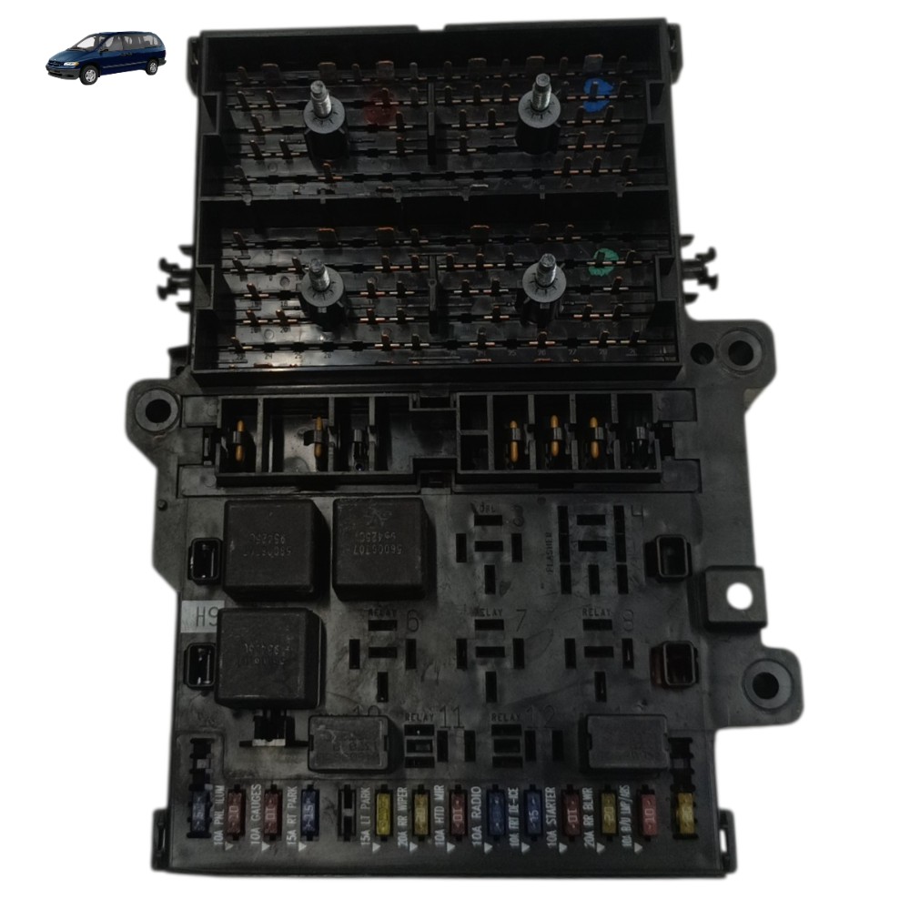 Caixa fusível interna Chrysler Grand Caravan 2.4 2000 2001 1