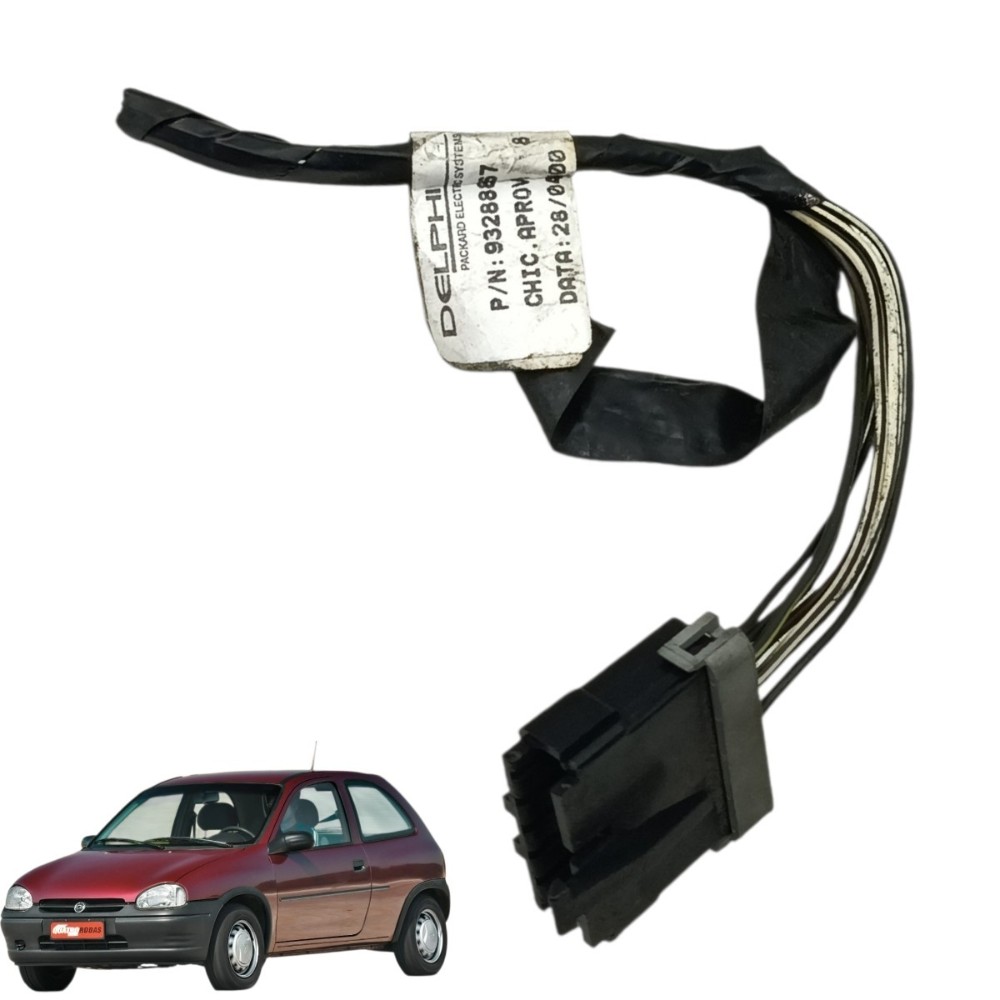 Plug Conector Circuito Soquete Lanterna Gm Corsa 1997 A 2001