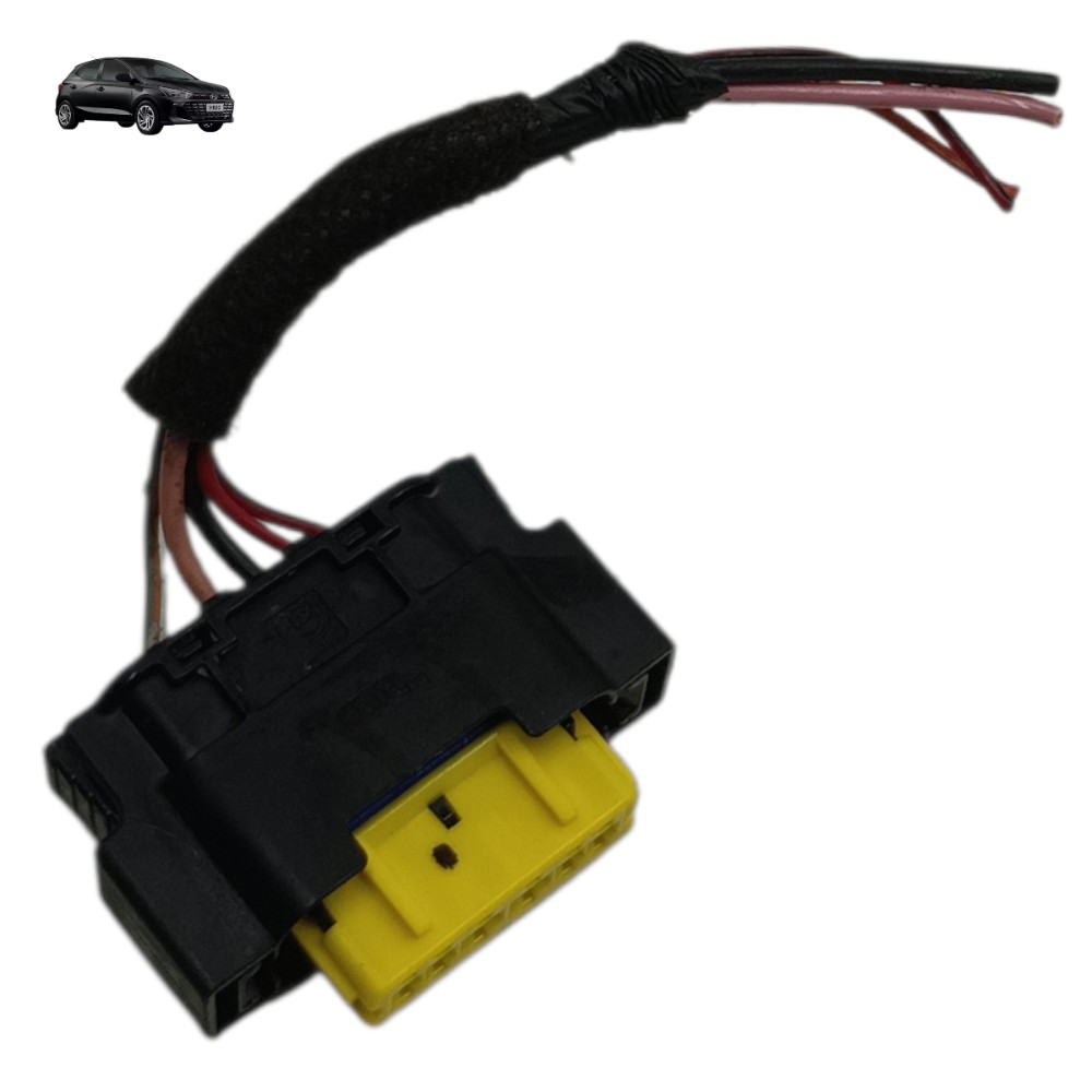 Plug conector motor vidro traseiro direito Hyundai HB20 2020 1