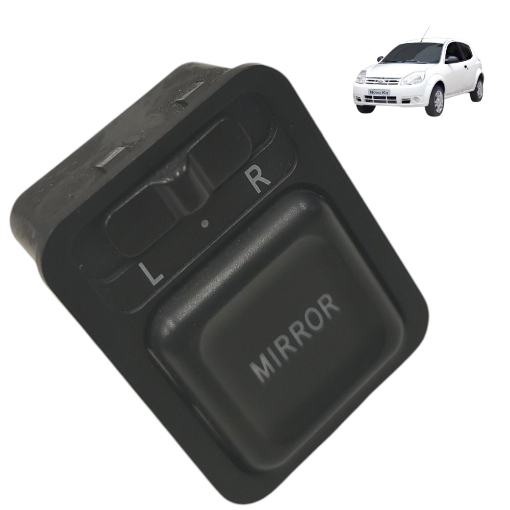 Botão ajuste regularagem retrovisor honda fit 2004 2005 2006 1