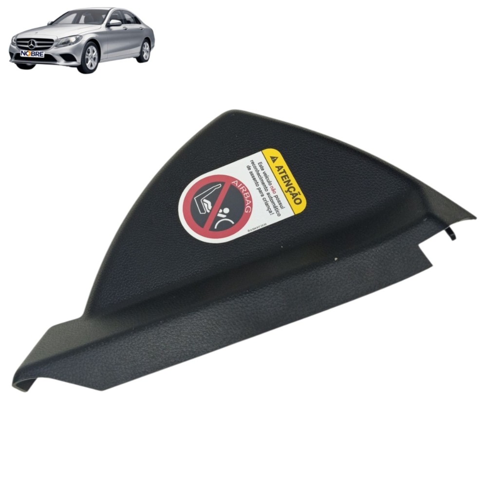 Acabamento lateral direito painel Mercedes C180 2008 2014