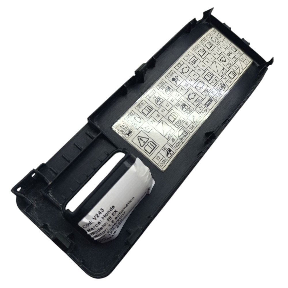Tampa Caixa Fusível Interna Honda Fit 1.5 Aut 2008 2007 2006 4