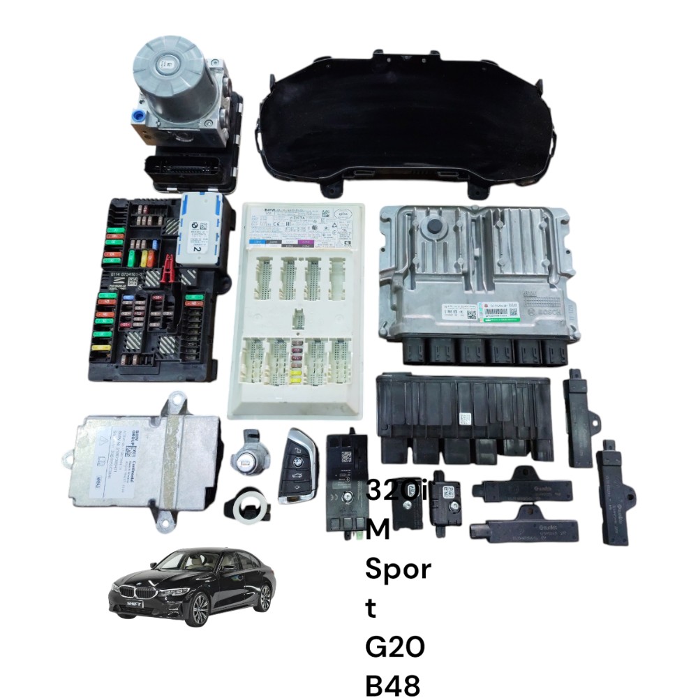Kit code módulo injeção bmw 320i m sport 2.0 G20 B48 2021