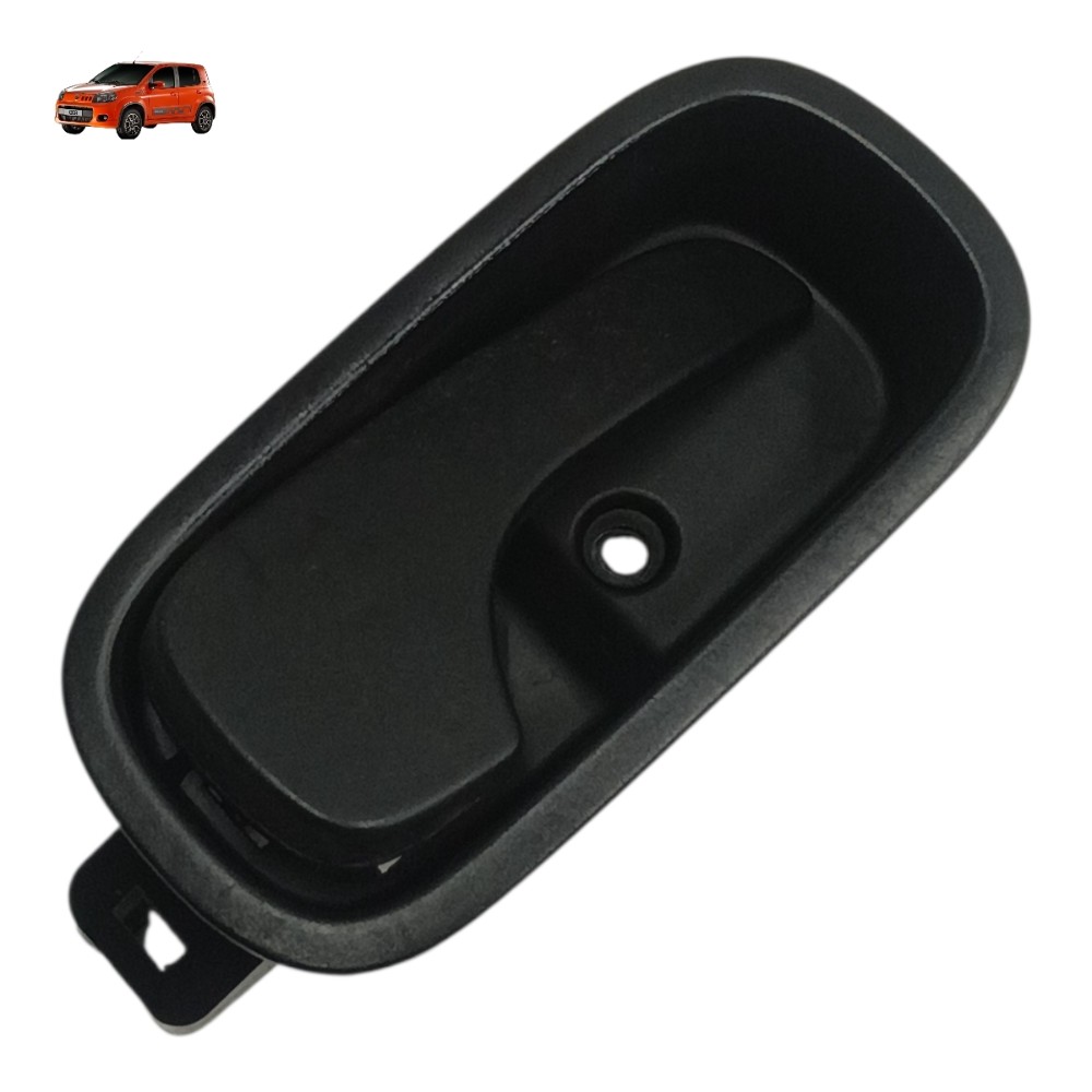 Maçaneta Interna Direita Fiat Uno Sporting 2011 2012 2013 14 Preto Dianteira 1