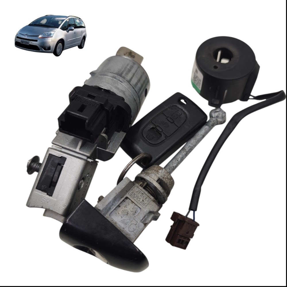 Cilindro ignição antena Chave Citroen Grand C4 Picasso 2008 1