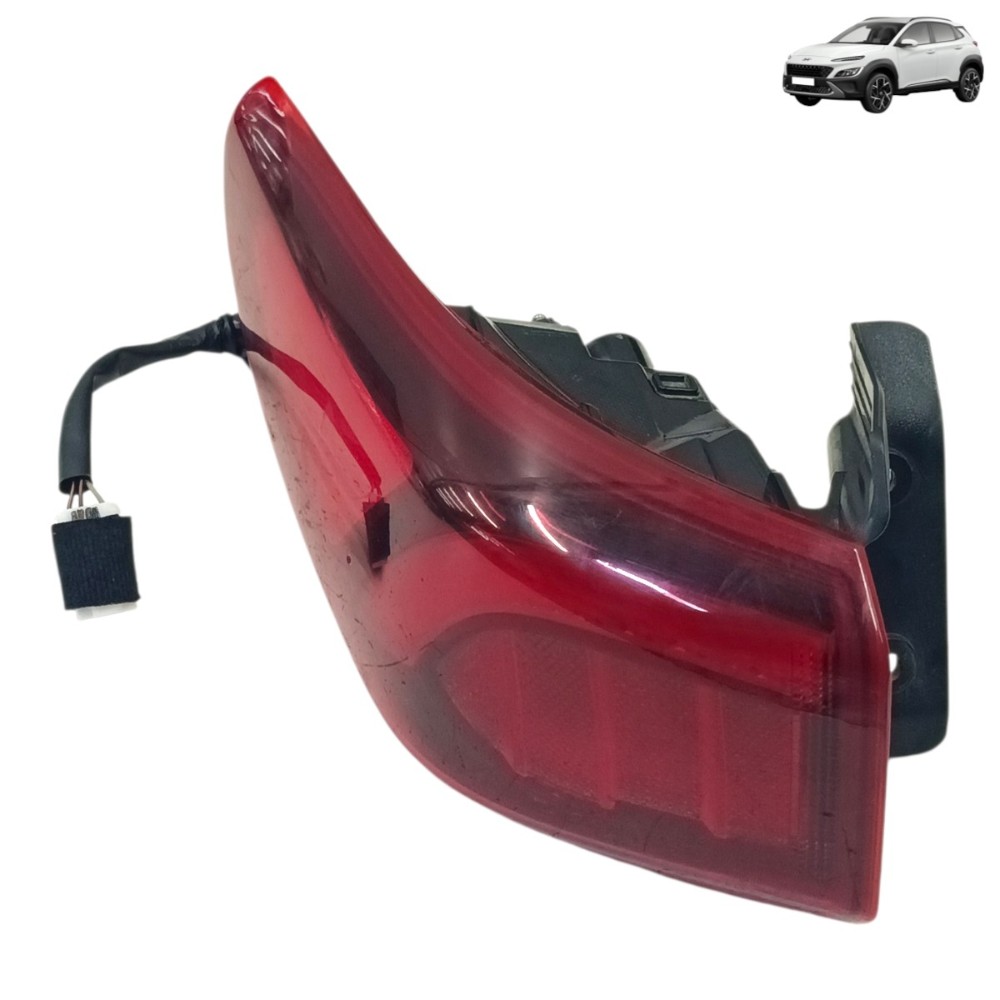Lanterna Esquerda Carroceria Hyundai Kona 2023 2024 Esquerdo/motorista Vermelho
