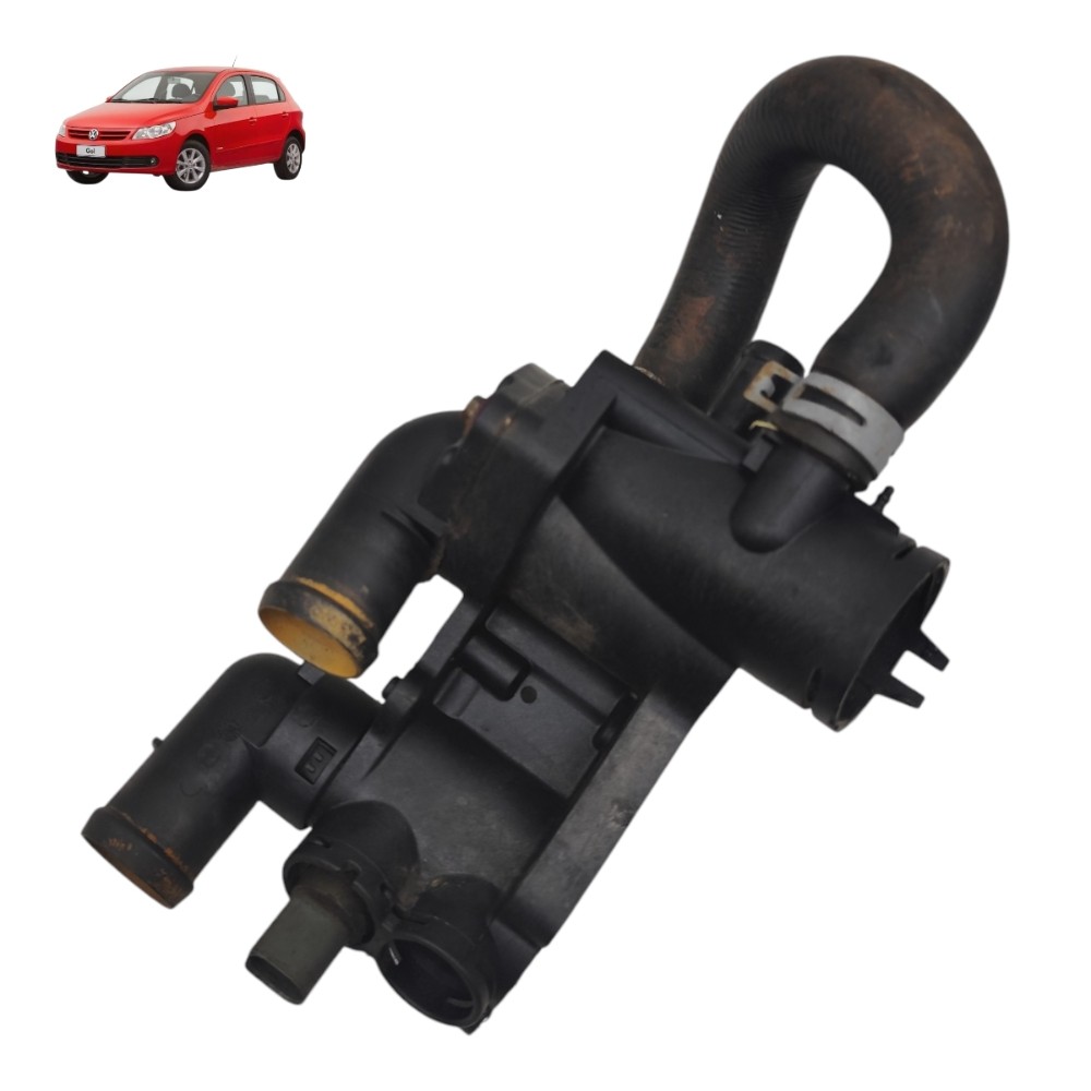 Carcaça válvula termostatica vw gol g5 1.0 2009 2010 2011