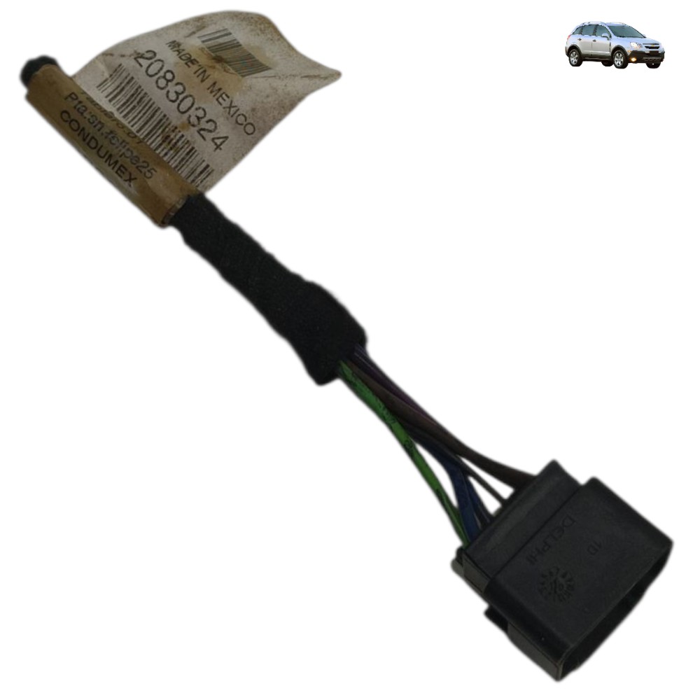 Plug Conector Botão Vidro Porta Traseira Gm Captiva 2010 11 1