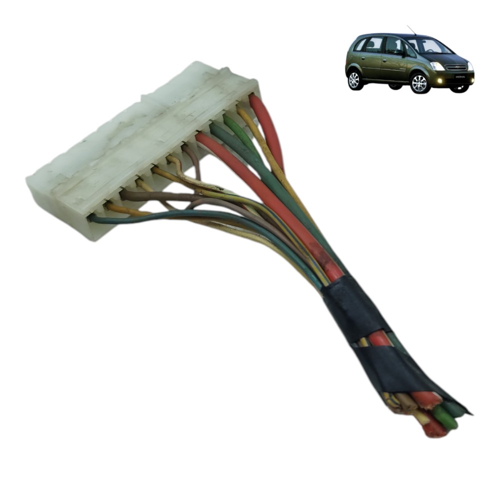 Plug conetor comando ar condicionado Gm Meriva 1.4 2008 2012 1