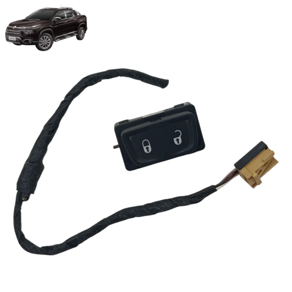 Botão trava destrava porta fiat toro 2021 2020 2019 2018