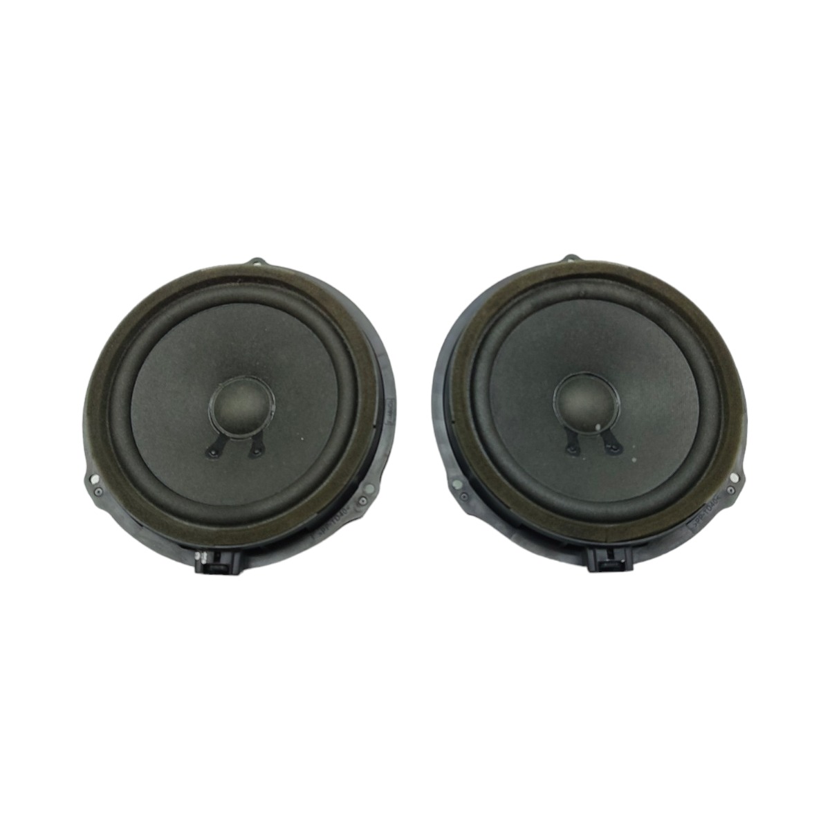 Par Alto Falante Porta Dianteira Ford New Fiesta 2013 2014 Cinza-escuro 1